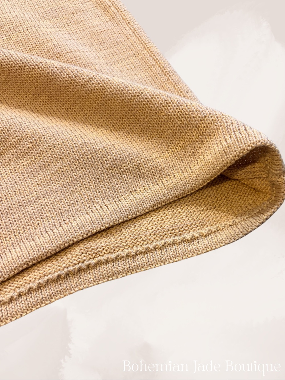 Lauren Ralph Lauren Knit Sleeveless Sweater Dress Petite Small NWT Tan - Picture 6 of 7